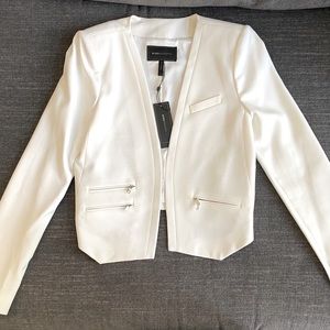 BCBG White Blazer